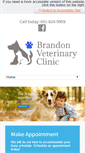Mobile Screenshot of brandonvetclinic.com